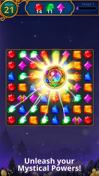 Jewels Magic: Mystery Match3 24.0315.00 APK + Mod (Remove ads) for Android