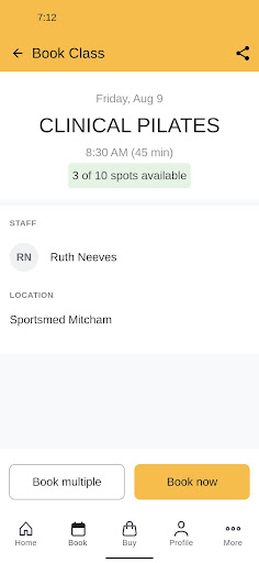 sportsmed pilates Screen 3