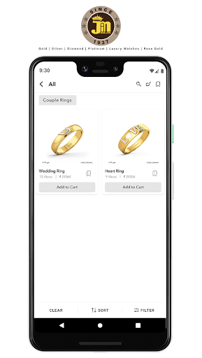 Jam Jewellers Screen 2