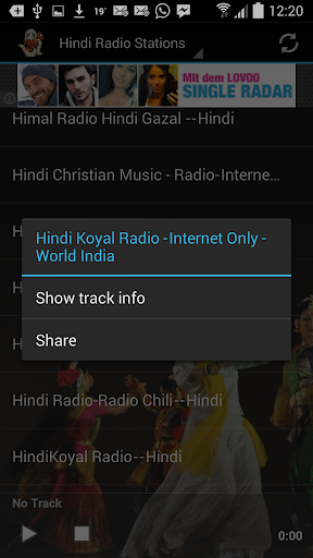 Hindi Radio Stations Screen 3