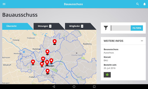 SessionNet Bürgerinfo Screen 3