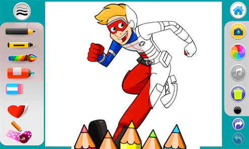 Screenshot 6 Captain Henry Danger Coloring android