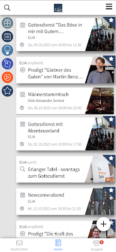 Android application ELIA screenshort