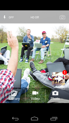 Android application TechSmith Fuse screenshort