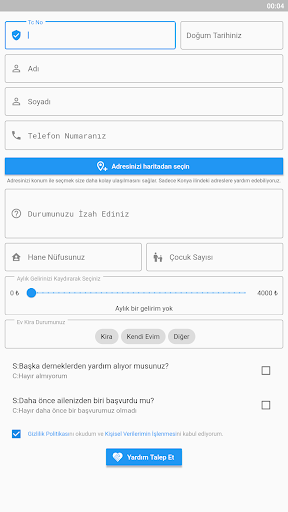 Gönül Pınarı Derneği Yardım Al Screen 2
