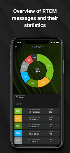 Android application NtripChecker screenshort