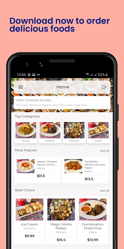 Magic Momo Kafe - Food Deliver