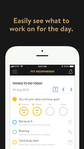 Fit Responder Screen 3