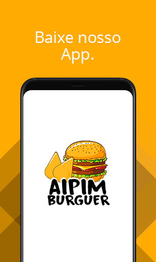 Android application Aipim Burguer screenshort