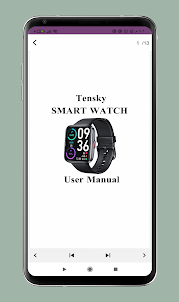 tensky smart watch guide