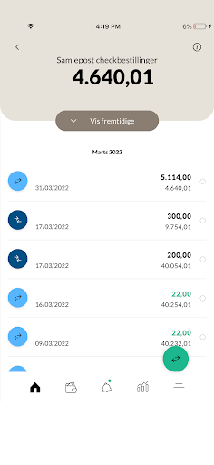 Sparekassen Danmark Mobilbank Screen 3