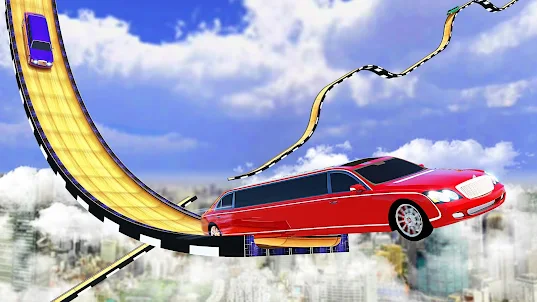 Limousine Car Stunts Racing