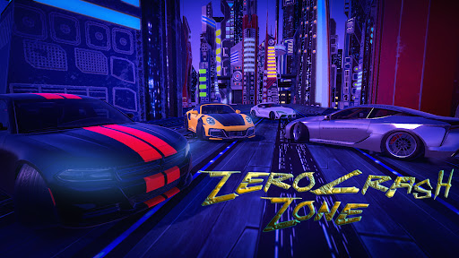 Android application Zero Crash Zone Car Simulator screenshort
