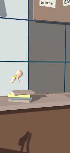 Android application Super Ragdoll Baby: Run Game screenshort