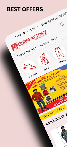 Android application Our Factory - Our Family Store screenshort