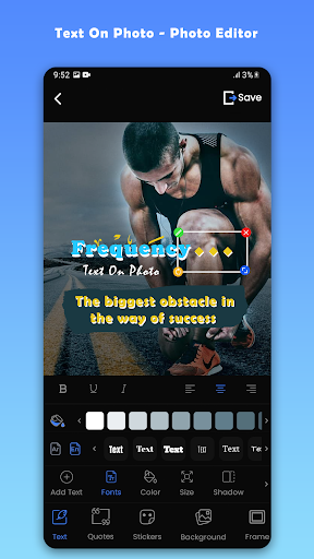 Text On Photo Editor -Add Text Screenshot 1 - AppWisp.com