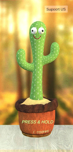 Android application Talking & Dancing Cactus screenshort