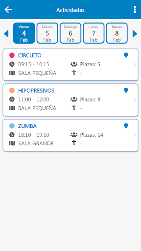 Gimnasio Cronos Screen 3