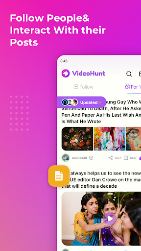 VideoHunt: Videos For All Screen 2