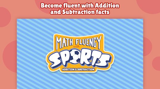 Math Fluency with Sports: +,-