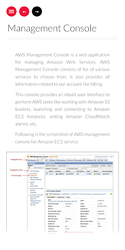 Learn AWS Tutorial Offline Screen 2
