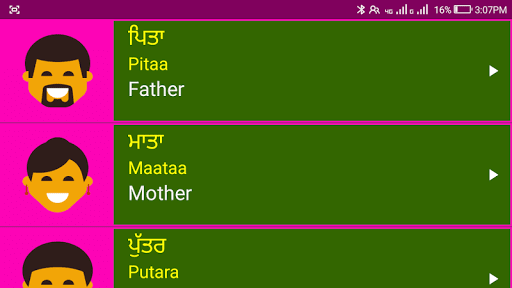 Learn Punjabi From English