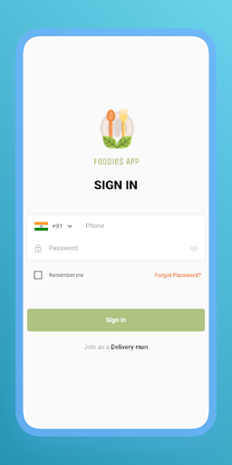 Foodiesapp - Delivery App Screen 2
