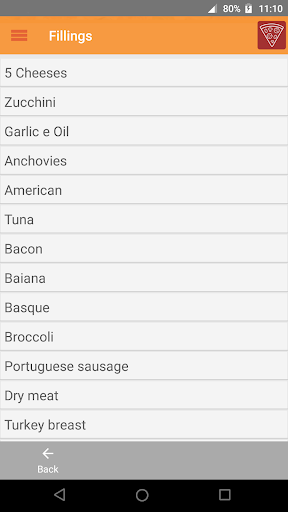 Pizza Recipes and Preparation Screen 3