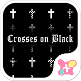 Crosses on Black Wallpaper icon