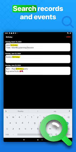 Screenshot of Weekly Planner - Diary, Notes