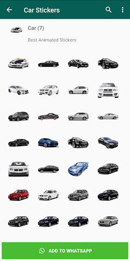 Car Stickers for WhatsApp
