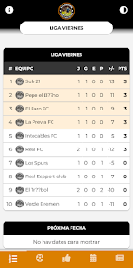 Captura 1 Torneos LA LEYENDA F6 android