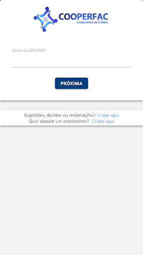 Android application Cooperfac screenshort