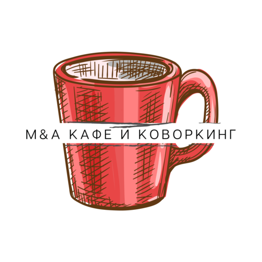 M&A кафе и коворкинг logo