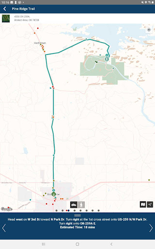 Screenshot of Visit BeaversBend CabinCountry