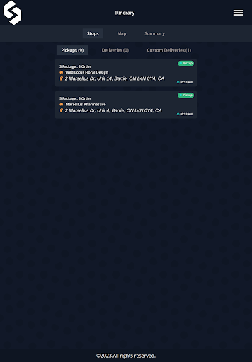 Shipflo Agents Screen 3