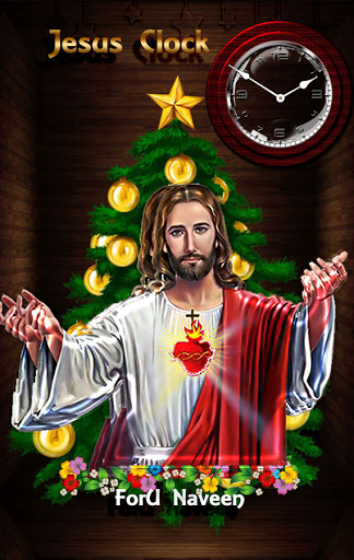 Jesus Clock Wallpaper, Lockscr Screen 2