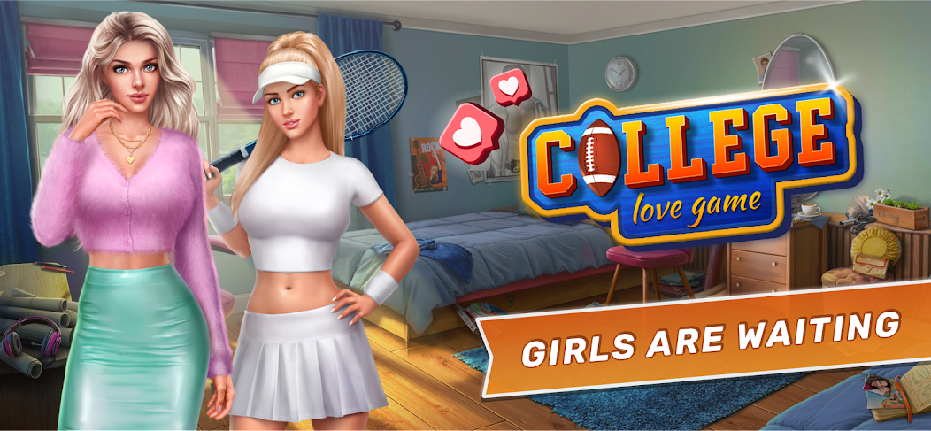 College Love Game 1.34.1 APK + Мод (Unlimited money) за Android