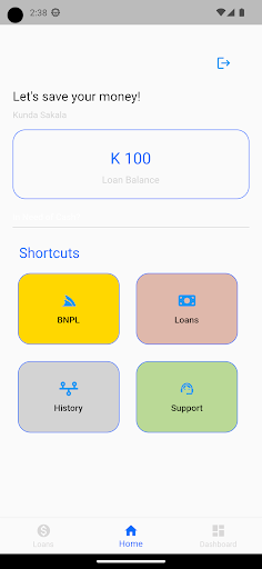 Android application BeyPay screenshort
