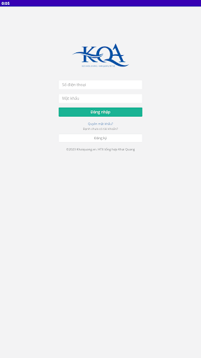 Android application Khai Quang screenshort