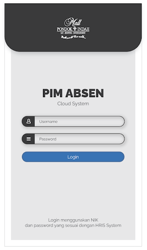 Android application PIM HRIS screenshort