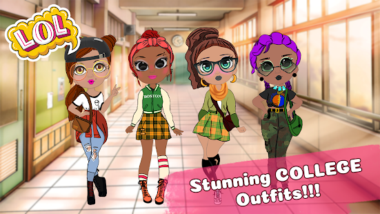 College Girls Fashion - Doll Makeover Games 1.2 APK screenshots 4