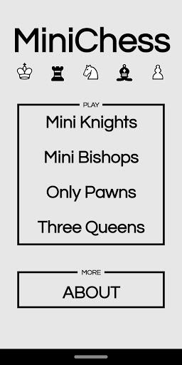 Android application MiniChess screenshort