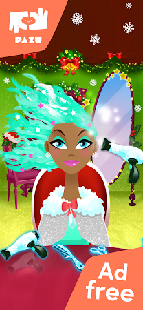 Game screenshot Girls Hair Salon Xmas hack