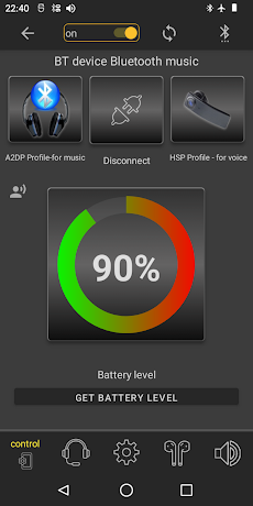 Bluetooth Widget Battery paidのおすすめ画像2