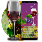 Cover Image of Baixar Red wine - Keyboard theme 1.0 APK