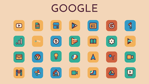 Screenshot of Retromatic Icon Pack