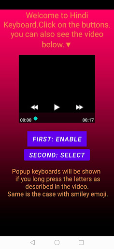 App preview