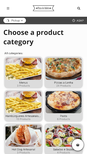 Android application TriMenu screenshort