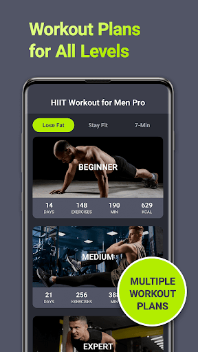 HIIT Workout For Men Pro Screen 2